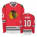 Patrick Sharp Jersey 10 Red Home Chicago Blackhawks Jerseys