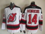 New Jersey Devils #14 Adam Henrique White NHL Jerseys