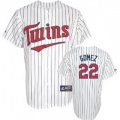 Minnesota Twins Gomez 22# White mlb jersey