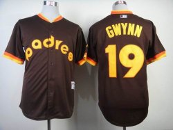 San Diego Padres 19 Tony Gwynn Coffee MLB jersey