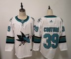 Adidas San Jose Sharks #39 Logan Couture white NHL Jersey