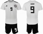 2018 World Cup Egypt team #9 KOKA white black soccer jersey away