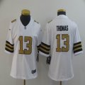 Women Nike New Orleans Saints Micheal Thomas white NFL Color Rush Limited Jersey