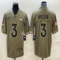 Nike Denver Broncos #3 Russell Wilson Salute to Service Retired Limited Jersey-BD