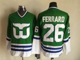 Hartford Whalers #26 Ferraro green CCM hockey Jersey