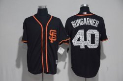 2017 San Francisco Giants #40 Madison Bumgarner black Flexbase Authentic Collection Jersey