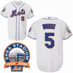 New York Mets David Wright 5# white jersey