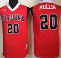 St John's University #20 Chris Mullin red ncaa basketball jersey