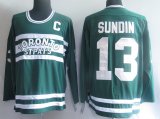 NHL Toronto Maple Leafs #13 Mats Sundin green Jersey