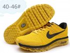 Nike Air Max yellow shoes