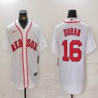 Nike Boston Red Sox #16 Jarren Duran white majestic MLB baseball jerseys-BD