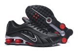 Men Nike Shox R4 black shoes 003