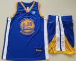 Nike Golden State Warriors #35 Kevin Durant blue NBA Basketball suits