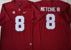 Nike Alabama Crimson Tide #8 Metchie III red College Football Jerseys