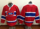 Montreal Canadiens blank red nhl hockey jerseys