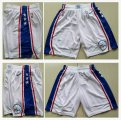 Nike Philadelphia 76ers white nba shorts