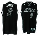 Miami Heat LeBron James Swingman Jersey Black