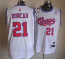 2013 Adidas San Antonio Spurs #21 Tim Duncan White NBA Jerseys