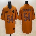 Chicago Bears #54 Brian Urlacher 2023 Brown Salute To Service Limited Jerseys