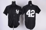 MLB New York Yankees #42 Black 2012 Jerseys