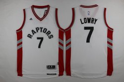 Toronto Raptors #7 Kyle Lowry White Stitched NBA Jerseys