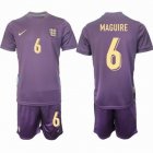 2024-2025 England team #6 MAGUIRE brown soccer jerseys away