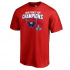 Washington Capitals Fanatics Branded 2018 Stanley Cup Champions Stack the Pads T-Shirt â€“ Red