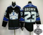 2014 stanley cup Los Angeles Kings 23# BROWN black NHL Jerseys