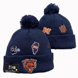 2024 Chicago Bears dark blue NFL Sports Cuffed Knit Hats