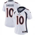 women Denver Broncos #10 Emmanuel Sanders Nike white Color Rush Limited Jerseys