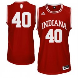 Adidas Indiana Hoosiers Cody Zeller 40 NCAA Basketball Authentic Jerseys - Red