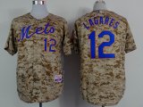 2015 New York Mets #12 Juan Lagares camo mlb jerseys