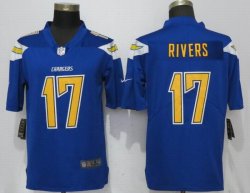 San Diego Chargers 17 Philip Rivers Nike blue Color Rush Limited Jersey