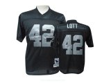 NFL Jerseys Oakland Raiders 42 LOTT Throwback black jersey