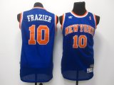 New York Knicks 10# FRAZIER blue nba Jersey