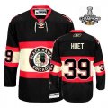 Cristobal Huet Jersey 39 Black New Third Chicago Blackhawks Jerseys