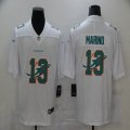 Nike Miami Dolphins #13 Dan Marino white fashion Color Rush Limited Jersey-BD