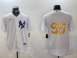 Nike New York Yankees #99 Aaron Judge White fashion majestic baseball Jersey-BD 03