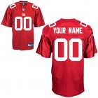 Reebok New York Giants Customized Personalized Alternate Jerseys