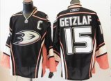 Anaheim Ducks 15 GETZLAF black Jersey