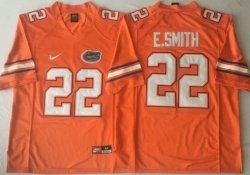 Florida Gators #22 Emmitt Smith Orange College football jersey