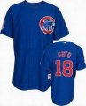 Chicago Cubs soto 18# blue MLB Jersey