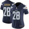 Women Chargers #28 Melvin Gordon Nike dark blue Color Rush Limited Jersey