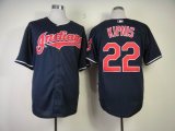 Cleveland Indians KIPNIS 22 dark blue baseball jerseys