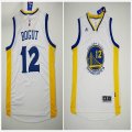 Golden State Warriors #12 Andrew Bogut white nba basketball jersey