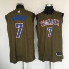 Oklahoma City Thunder #7 Carmelo Anthony Green nike nba jersey