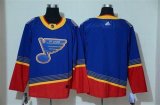 Adidas St.Louis Blues blank blue NHL hockey Jerseys-FH