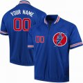 Custom Chicago Cubs blue baseball jerseys