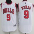 Chicago Bulls #9 Rajon Rondo white Stitched NBA Jerseys