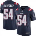 Men New England Patriots 54 Donta Hightower Nike blue Color Rush Limited Jersey